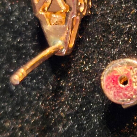 NIB 14k Le Vian rose gold chocolate diamond necklace and earring set - Picture 13 of 16